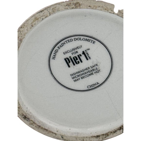 Pier One Bulldog Coffee Mug Cup Glasses Large - Picture 6 of 6